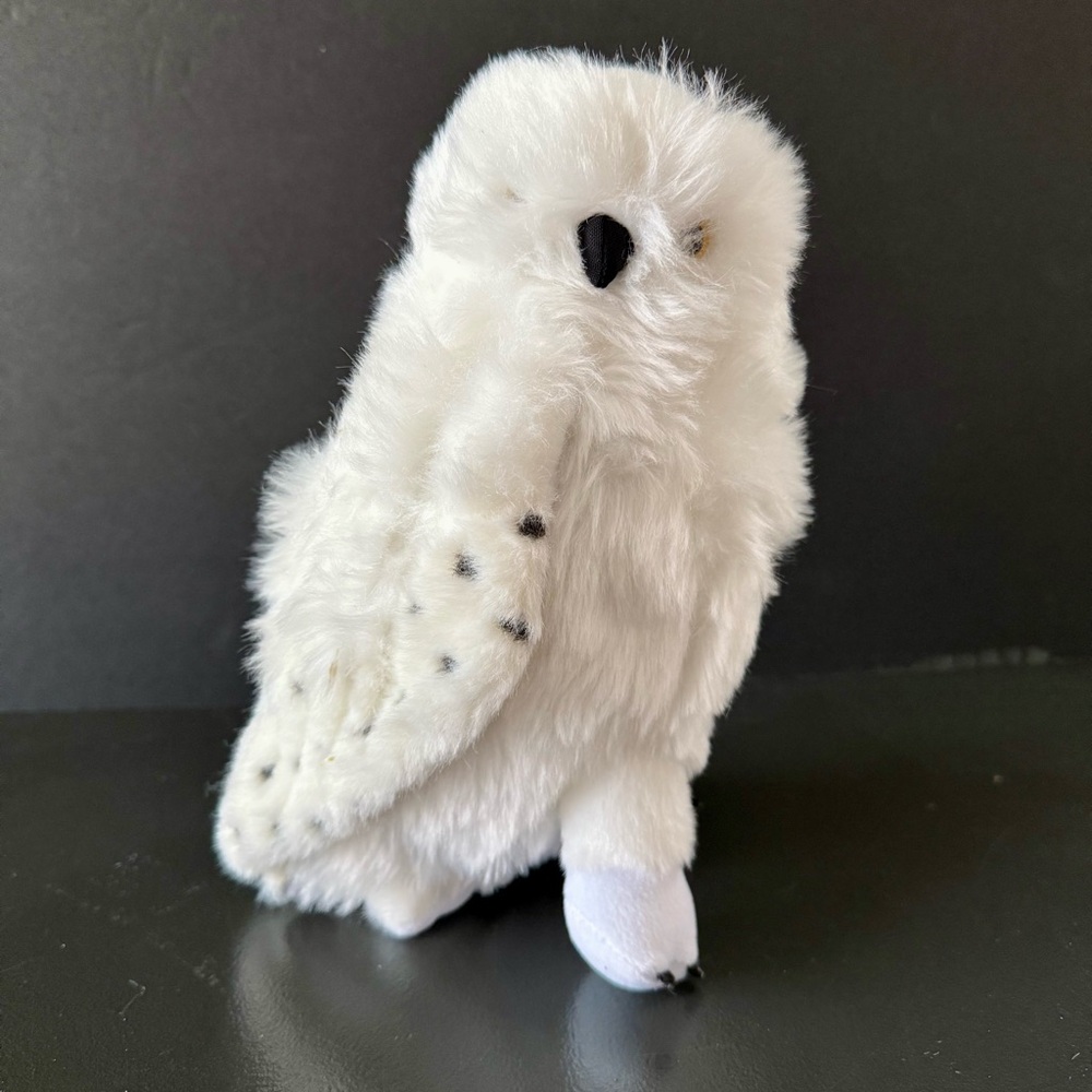 Harry Potter Owl White Plush Hedwig 10" The Noble Collection Harry's Owl